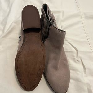 Giani Bernini Dorii Memory Foam Ankle Bootie Mushroom Suede